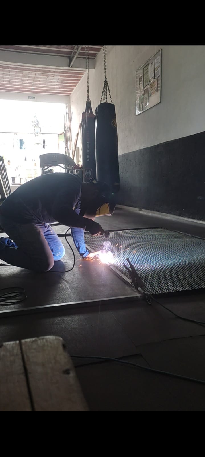 Trabalho de serralheria do Luciano